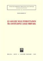 Le garanzie nelle intercettazioni tra costituzione e legge ordinaria