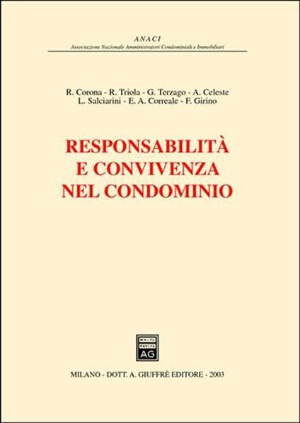 Responsabilità e convivenza nel condominio - copertina