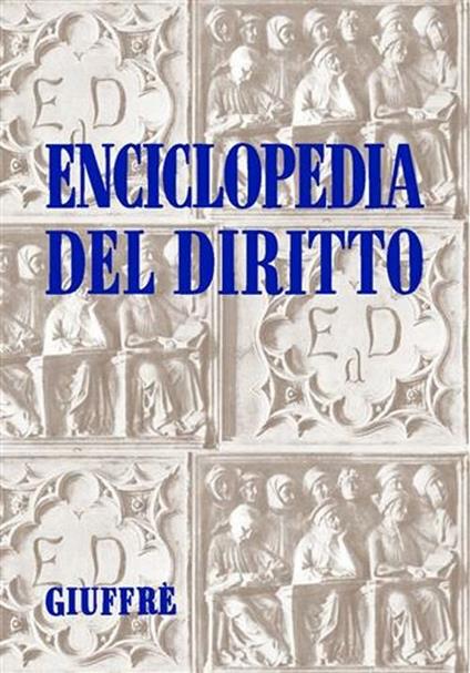 Enciclopedia del diritto - copertina