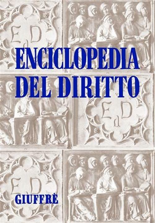 Enciclopedia del diritto - copertina