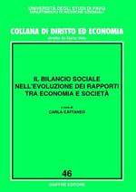 Il bilancio sociale nell'evoluzione dei rapporti tra economia e società