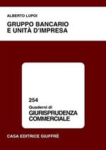 Gruppo bancario e unità d'impresa