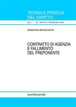 Contratto di agenzia e fallimento del preponente