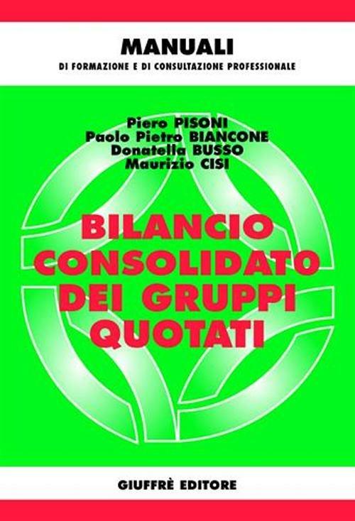 Bilancio consolidato dei gruppi quotati - copertina