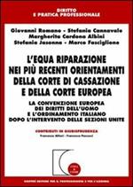 L' equa riparazione nei più recenti orientamenti della Corte di Cassazione e della Corte europea