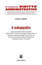 Il subappalto