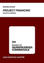 Project financing. Società e impresa