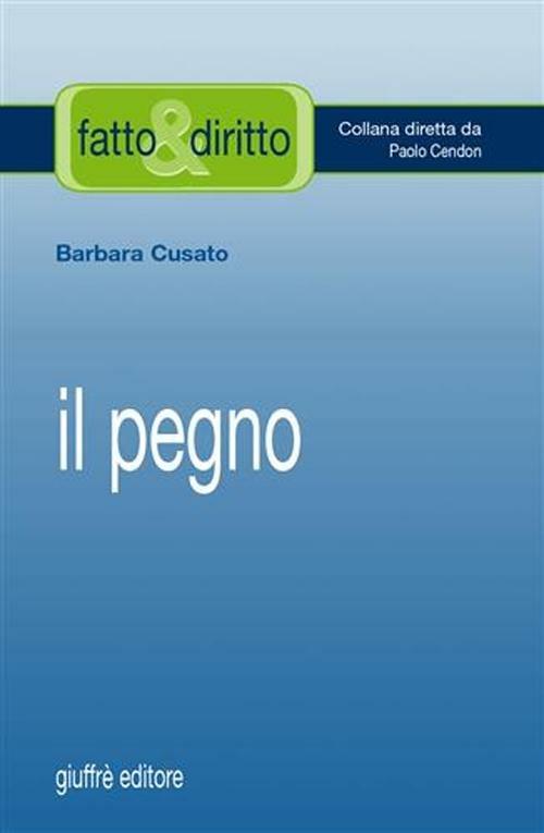 Il pegno - Barbara Cusato - copertina