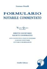 Formulario notarile commentato. Vol. 4\1