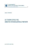 Le unioni civili nel diritto internazionale privato