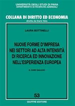 Nuove forme d'impresa nei settori ad alta intensità di ricerca ed innovazione nell'esperienza europea. Il caso Galileo