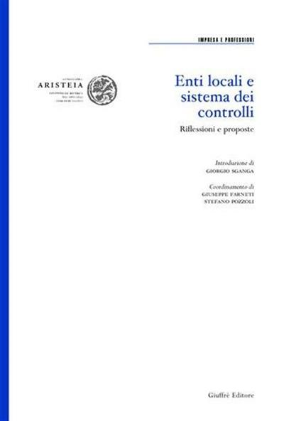 Enti locali e sistema dei controlli. Riflessioni e proposte - copertina