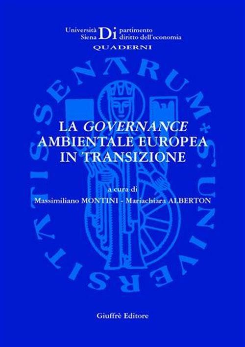 La governance ambientale europea in transizione - copertina