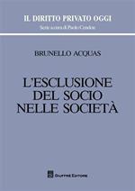 L' esclusione del socio nelle società