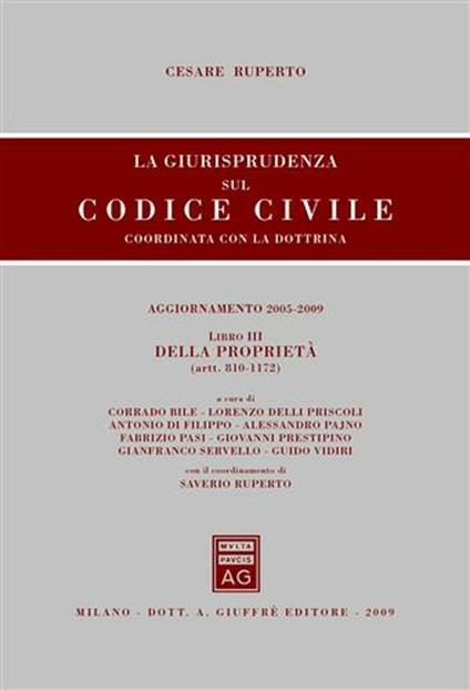 La giurisprudenza sul Codice civile. Coordinata con la dottrina - copertina