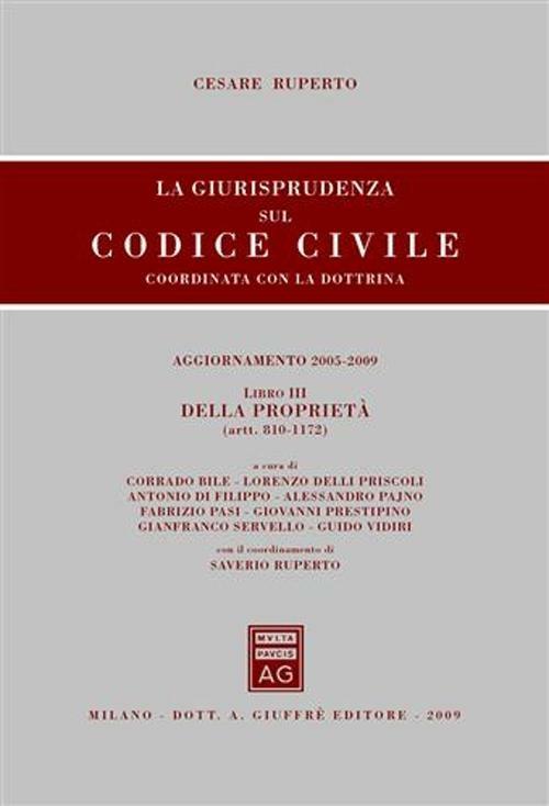 La giurisprudenza sul Codice civile. Coordinata con la dottrina - copertina