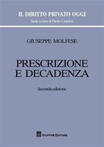 Prescrizione e decadenza