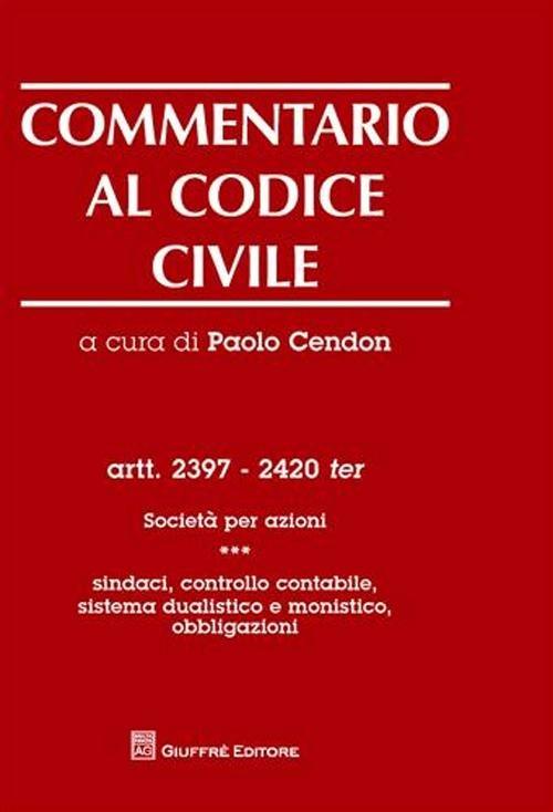 Commentario al codice civile - copertina