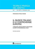 Il giudice italiano e le controversie europee. I principali regolamenti comunitari di diritto processuale civile