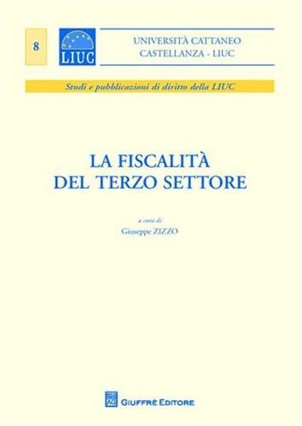 La fiscalità del terzo settore - copertina