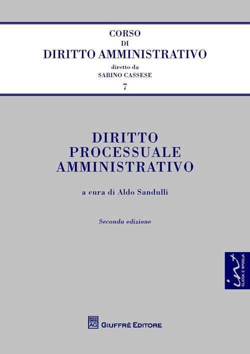 Diritto processuale amministrativo - copertina