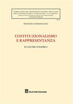 Costituzionalismo e rappresentanza. Il caso del Sudafrica