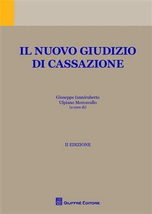 Il nuovo giudizio di Cassazione - copertina