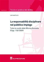 La responsabilità disciplinare nel pubblico impiego