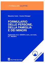 Formulario delle persone, della famiglia e dei minori. Con CD-ROM