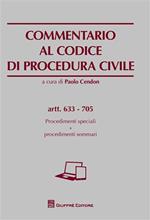 Commentario al codice di procedura civile. Art. 633-705