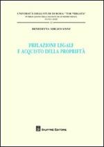 Prelazione legale e acquisto della proprietà