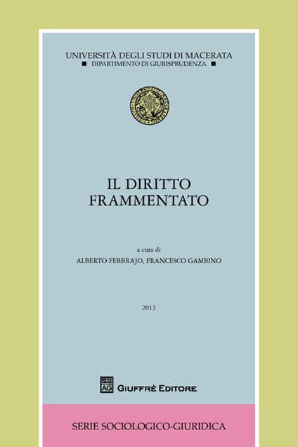 Il diritto frammentato - copertina