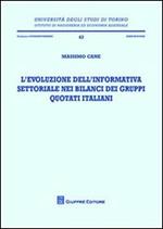 L' evoluzione dell'informativa settoriale nei bilanci dei gruppi quotati italiani
