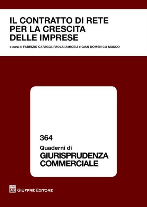 Il contratto di rete per la crescita delle imprese - copertina