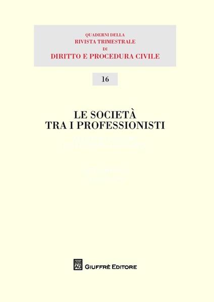 Le società tra i professionisti - copertina