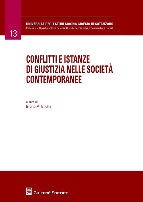 Conflitti e istanze di giustizia nelle società contemporanee - copertina