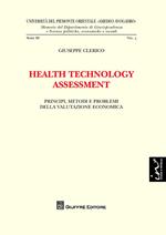 Health technology assessment. Principi, metodi e problemi della valutazione economica