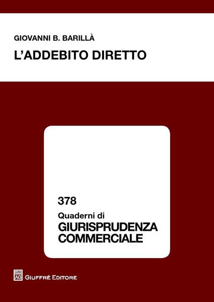 L' addebito diretto - Giovanni Barillà - copertina