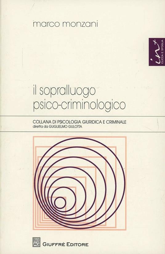 Il sopralluogo psico-criminologico - copertina