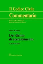 Del diritto di accrescimento. Art. 674-678