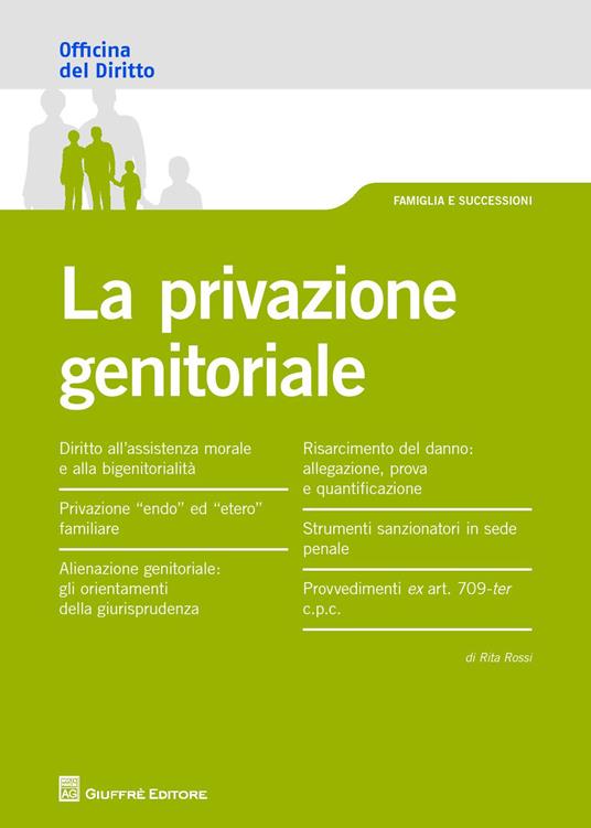 La privazione genitoriale - Rita Rossi - copertina