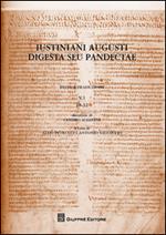 Iustiniani Augusti Digesta seu Pandectae. Testo e traduzione. Vol. 5\1: 28-32.