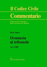 Denunzia al tribunale. Art. 2409