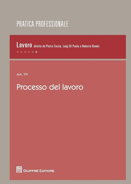 Processo del lavoro - copertina