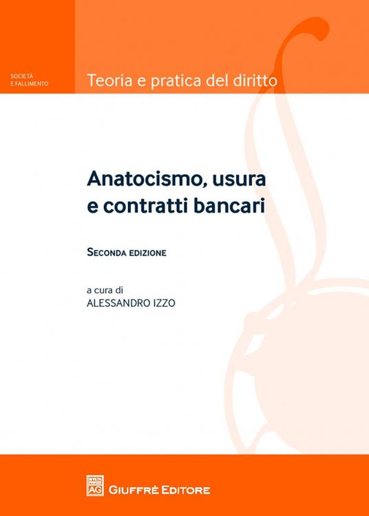 Anatocismo, usura e contratti bancari - copertina