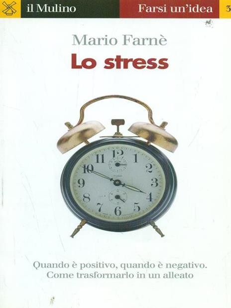 Lo stress - Mario Farnè - copertina