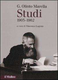 Studi 1903-1962 - G. Olinto Marella - copertina