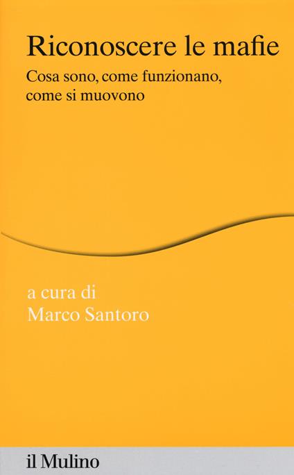 Riconoscere le mafie. Cosa sono, come funzionano, come si muovono - copertina