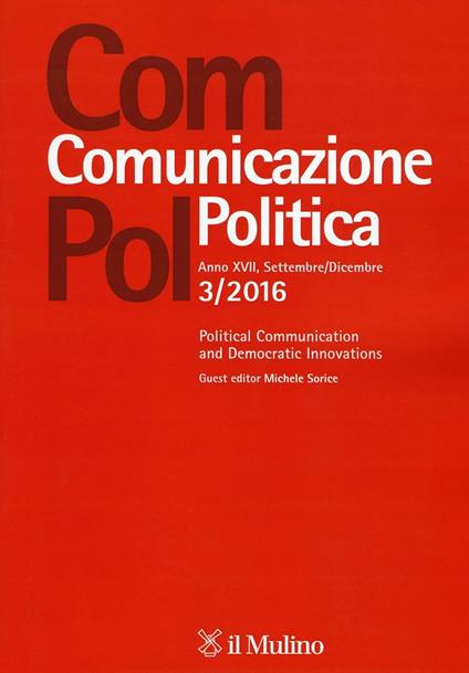 Com.pol. Comunicazione politica (2016). Vol. 3 - copertina