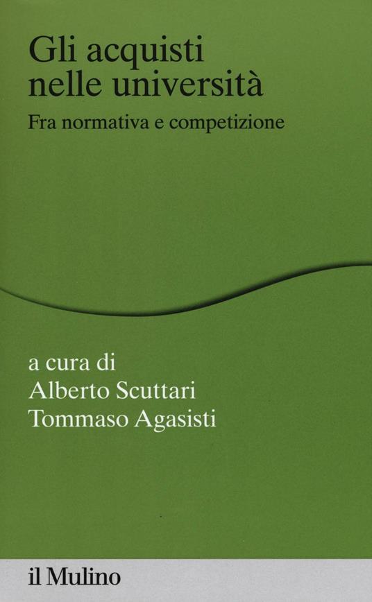 Gli acquisti nelle università fra normativa e competizione - copertina